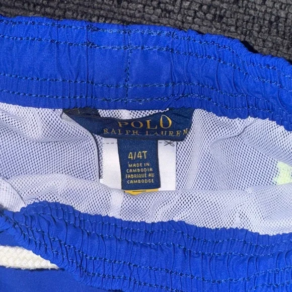 Size 4/4T boys Polo Ralph Lauren swim trunks - Picture 2 of 4